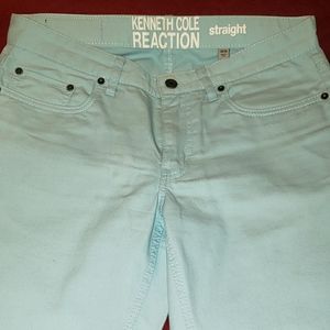 Kenneth Cole Reaction Aqua Colored lightweight jea